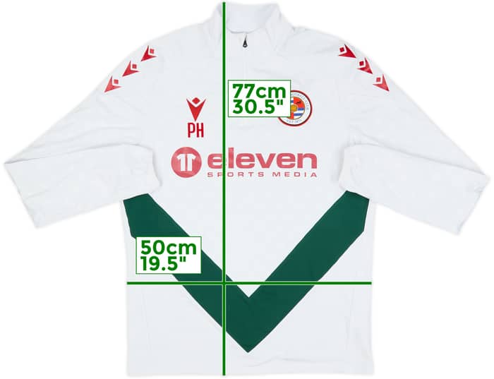 2021-22 Reading Staff Issue Macron 1/4 Zip Drill Top PH - 7/10 - (M)