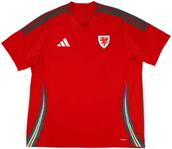 2024-25 Wales Home Shirt - 10/10 - (XXL)