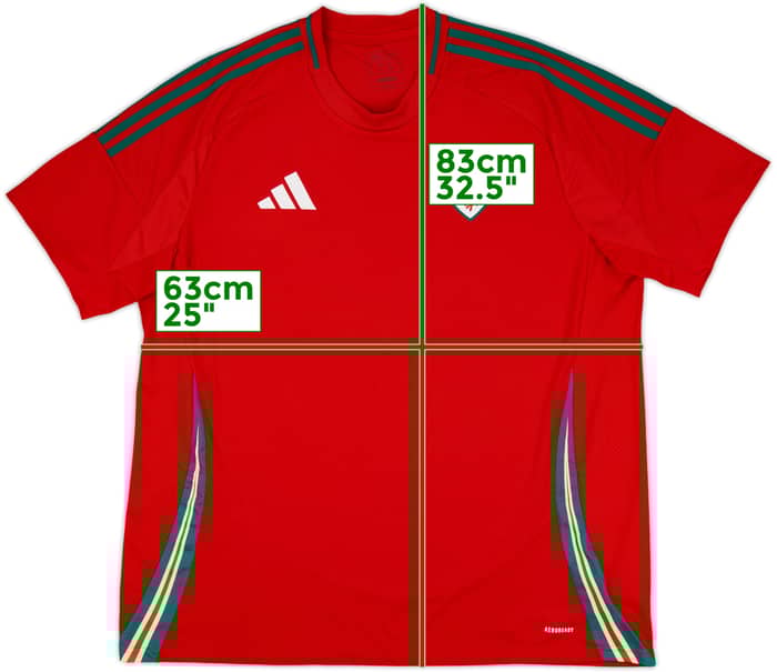 2024-25 Wales Home Shirt - 10/10 - (XXL)