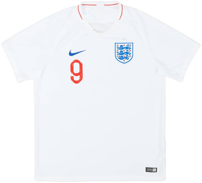 2018-19 England Home Shirt #9 (Kane) - 8/10 - (L)