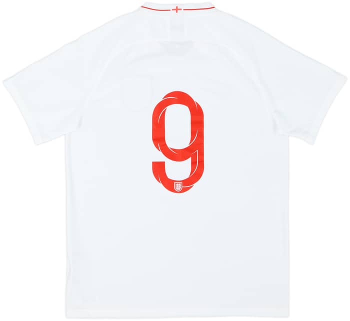 2018-19 England Home Shirt #9 (Kane) - 8/10 - (L)