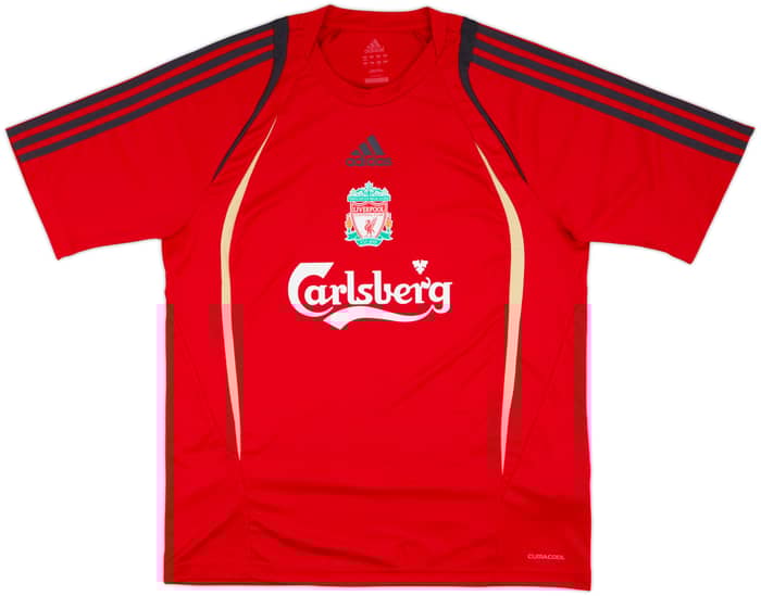 2009-10 Liverpool adidas Training Shirt - 8/10 - (L)