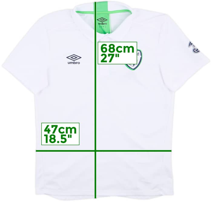 2016-17 Ireland Umbro Polo Shirt - 8/10 - (M)