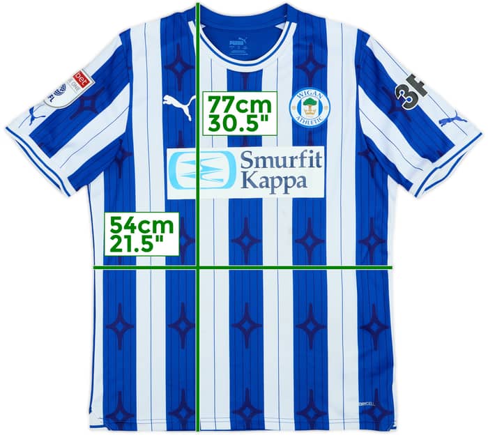 2023-24 Wigan Home Shirt - 8/10 - (L)
