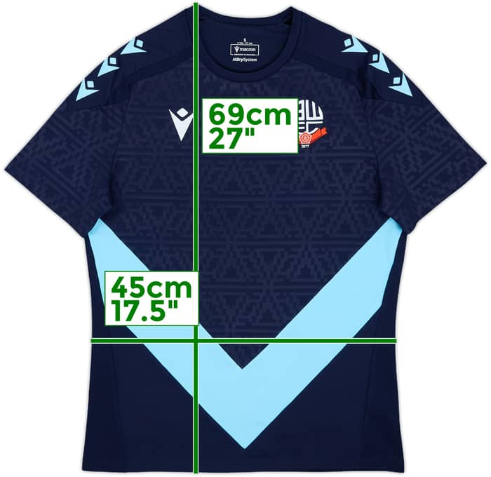 2016-17 Bolton Macron Training Shirt - 9/10 - (S)