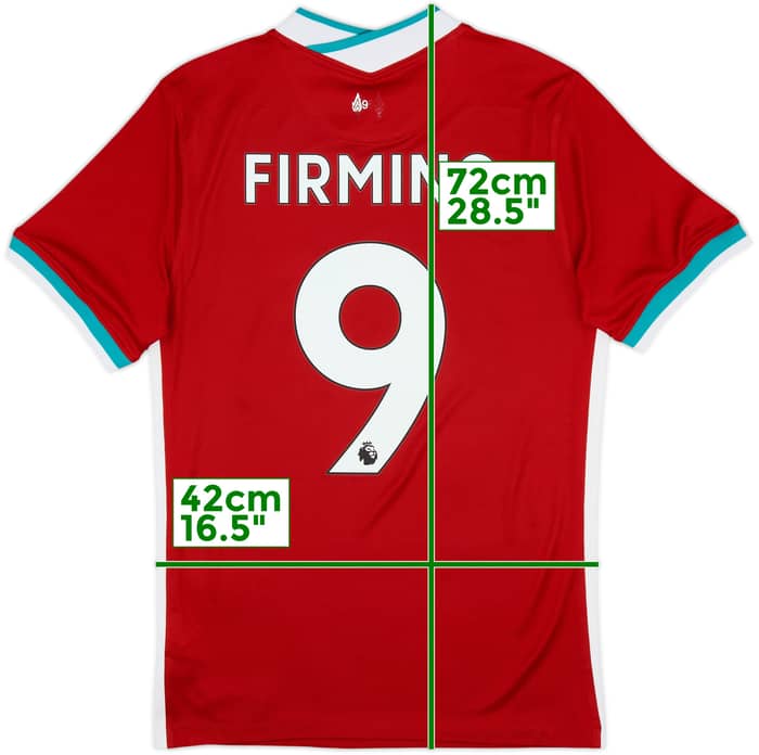 2020-21 Liverpool Home Shirt Firmino #9 - 7/10 - (S)