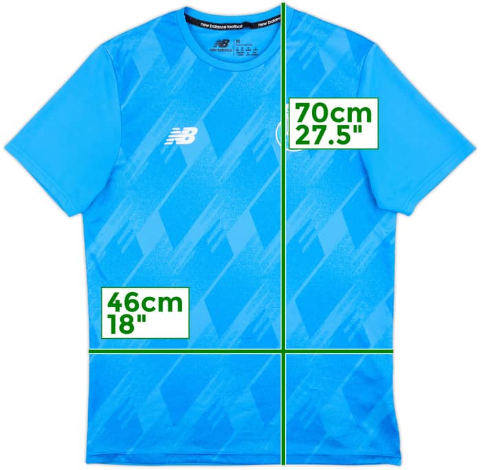 2021-22 Porto New Balance Training Shirt - 8/10 - (M)
