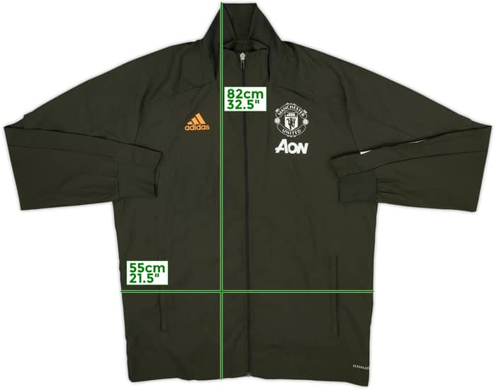 2020-21 Manchester United adidas Track Jacket - 10/10 - (L)