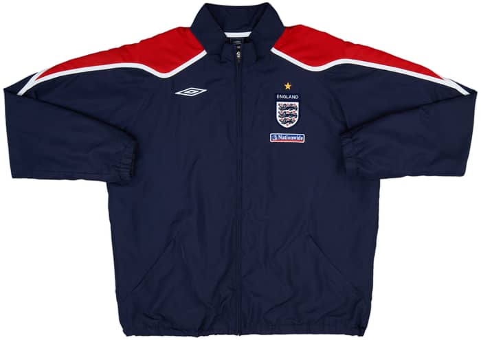 2007-08 England Umbro Track Jacket - 9/10 - (XXL)