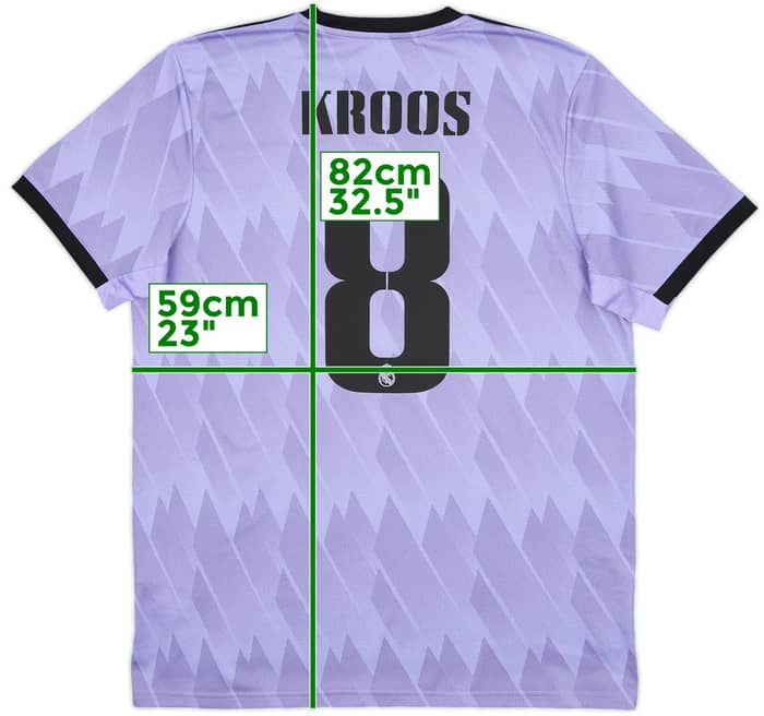 2022-23 Real Madrid Away Shirt Kroos #8 - 10/10 - (XL)