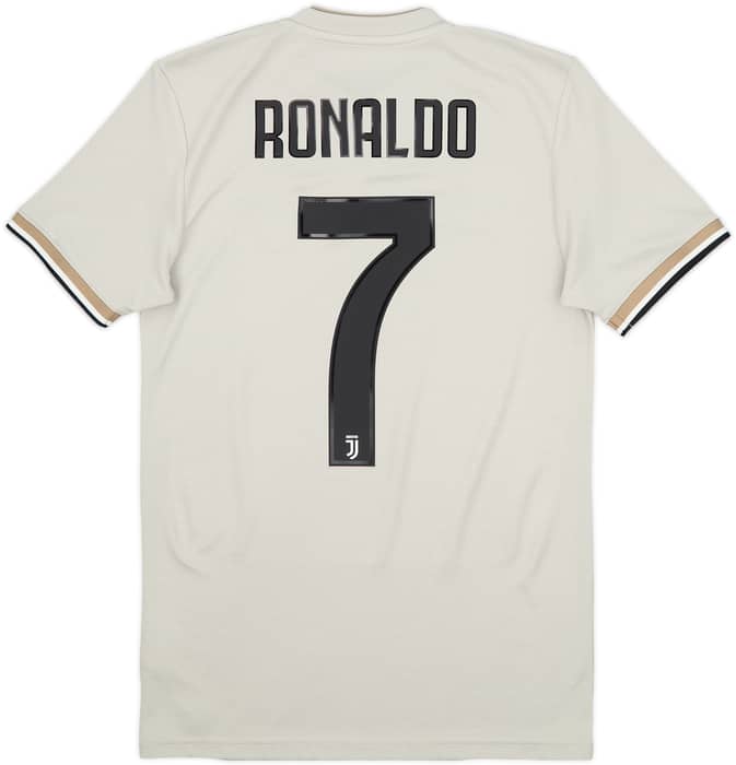 2018-19 Juventus Away Shirt Ronaldo #7 - 6/10 - (XS)