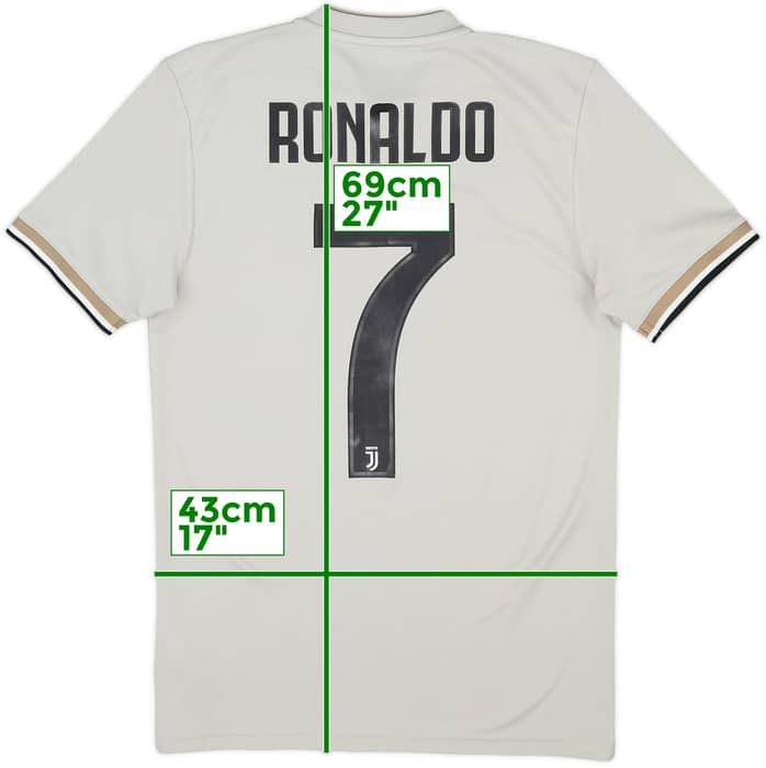 2018-19 Juventus Away Shirt Ronaldo #7 - 6/10 - (XS)