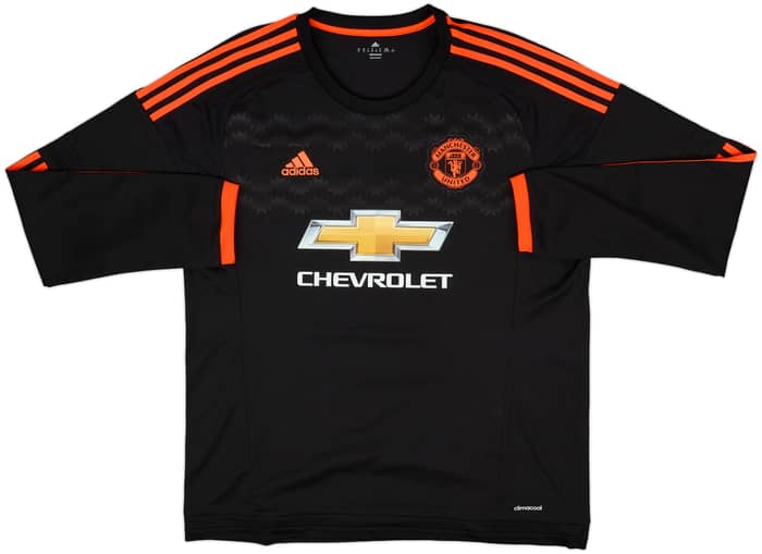 2015-16 Manchester United Third L/S Shirt Cantona #7 - 7/10 - (XL)