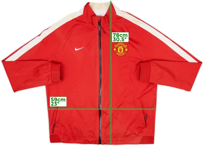2014-15 Manchester United Nike Track Jacket - 5/10 - (XXL)