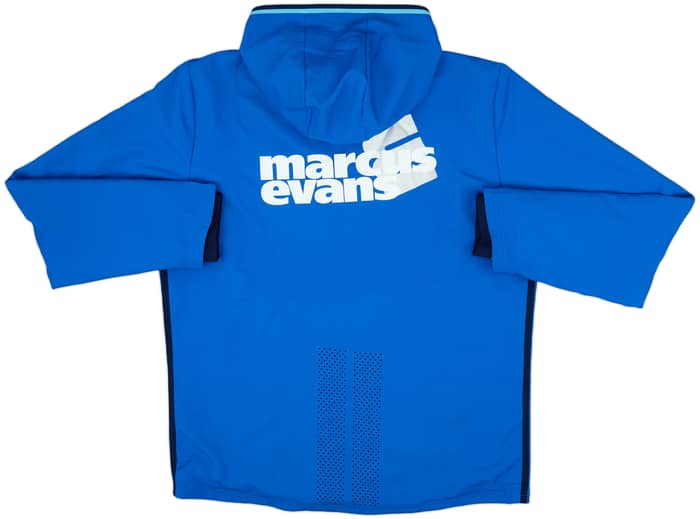 2015-16 Ipswich adidas Hooded Track Jacket - 9/10 - (L)