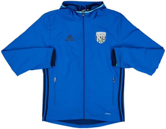 2016-17 West Brom adidas Hooded Track Jacket - 7/10 - (S)