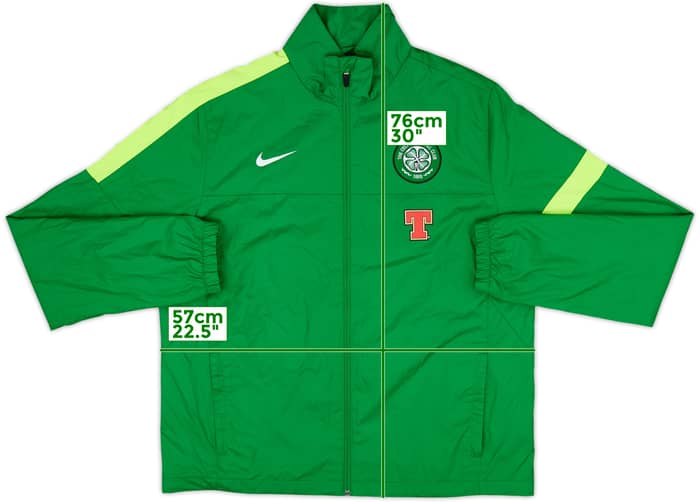 2013-14 Celtic Nike Track Jacket - 9/10 - (L)