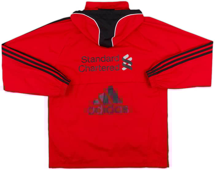 2010-11 Liverpool adidas Hooded Rain Jacket - 6/10 - (M)
