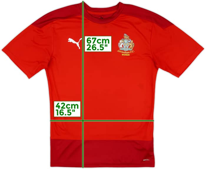2021-22 Altrincham Women Puma Training Shirt - 8/10 - (Men's M)