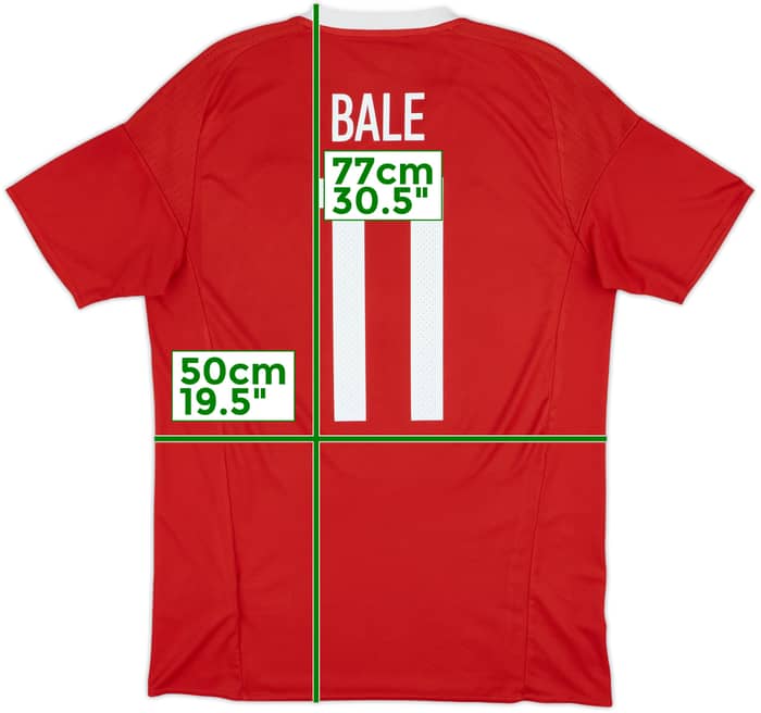 2016-17 Wales Home Shirt Bale #11 - 8/10 - (M)