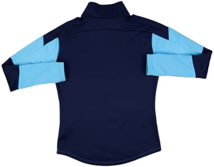 2019-20 Manchester City Player Issue Puma 1/4 Zip Drill Top #T34 - 6/10 - (S)