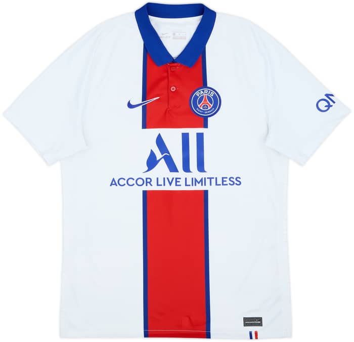 2020-21 Paris Saint-Germain Away Shirt - 8/10 - (M)
