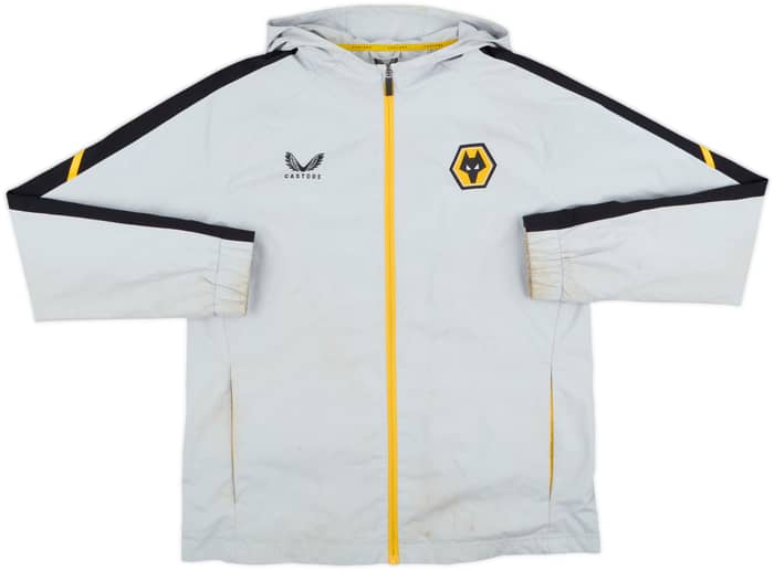 2022-23 Wolves Castore Hooded Rain Jacket - 5/10 - (M)