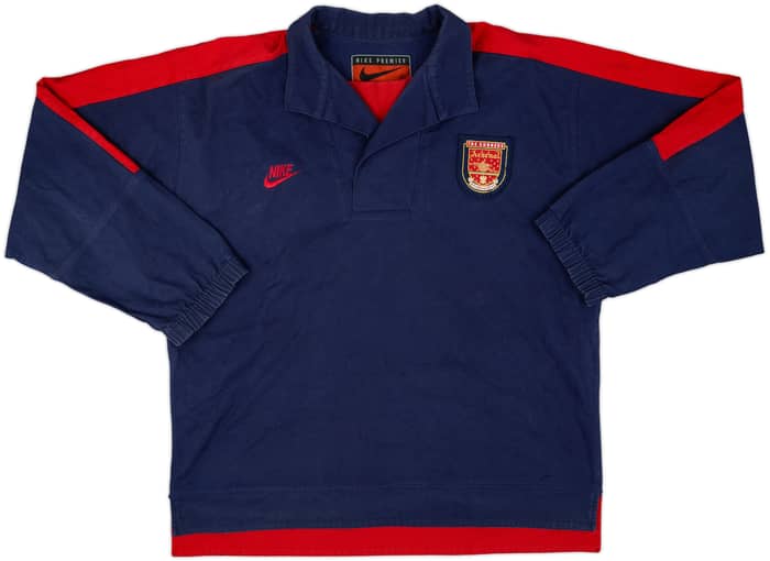 1995-96 Arsenal Nike Denim Drill Top - 8/10 - (XL)