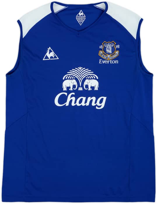 2010-11 Everton Le Coq Sportif Training Vest - 8/10 - (L)