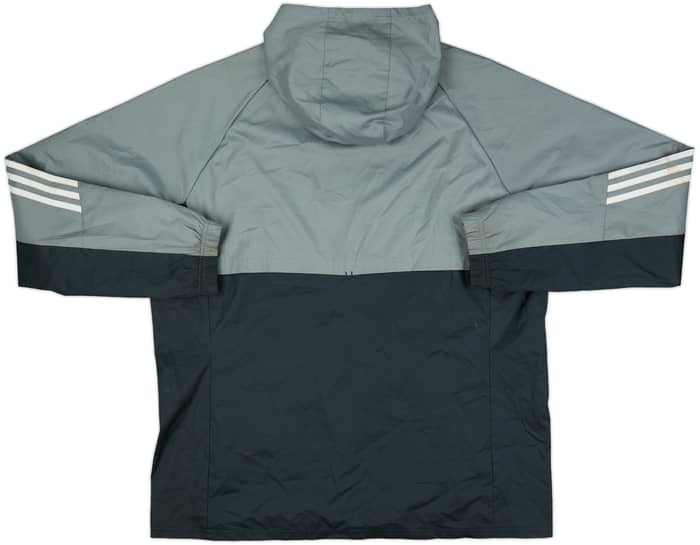 2017-18 Manchester United adidas Hooded Rain Jacket - 6/10 - (XL)