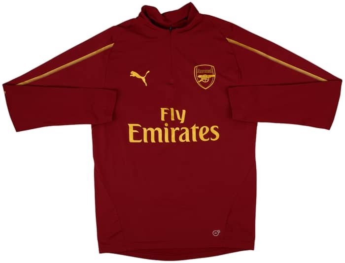 2017-18 Arsenal Puma 1/4 Zip Drill Top - 10/10 - (S)