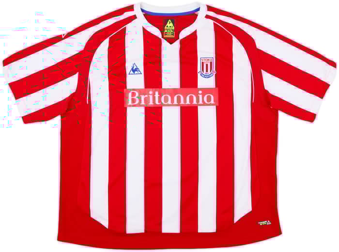 2008-09 Stoke City Home Shirt Delap #24 - 9/10 - (3XL)