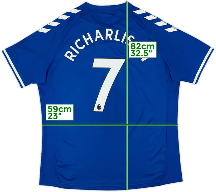 2020-21 Everton Home Shirt Richarlison #7 - 10/10 - (XXL)