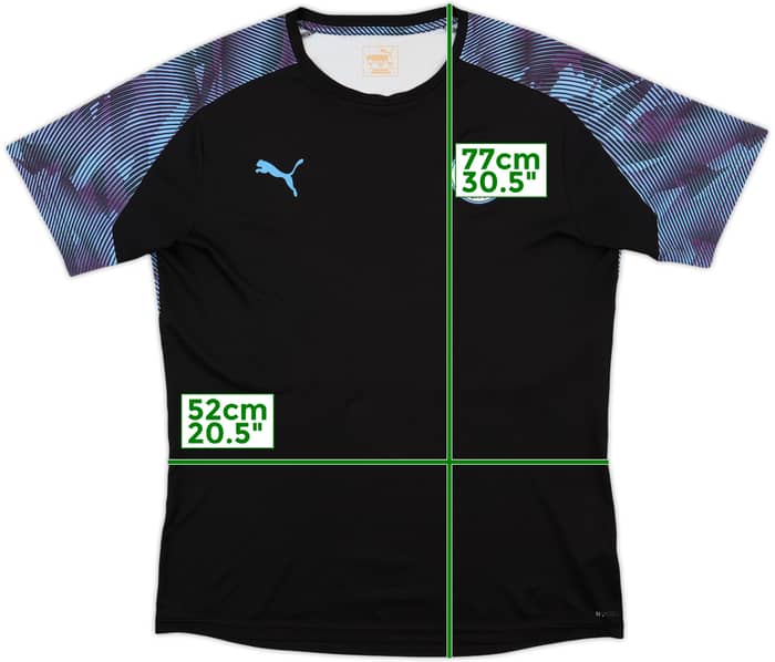 2018-19 Manchester City Puma Training Shirt - 6/10 - (L)