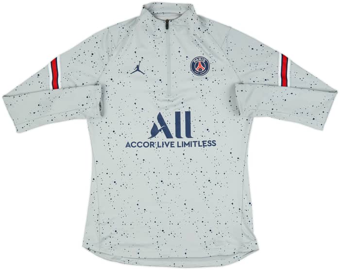 2022-23 Paris Saint-Germain Jordan 1/4 Zip Drill Top - 10/10 - (S)