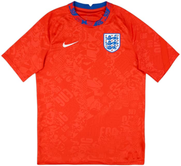 2020-21 England Nike Training Shirt - 8/10 - (M)