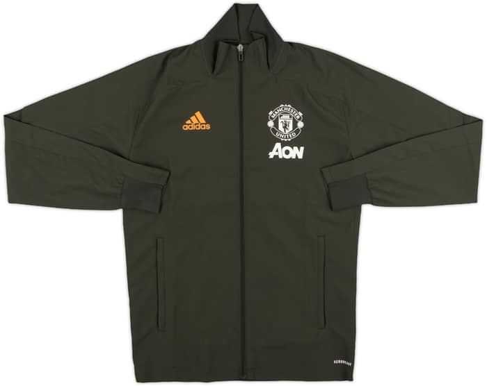 2020-21 Manchester United adidas Rain Jacket - 9/10 - (XS)