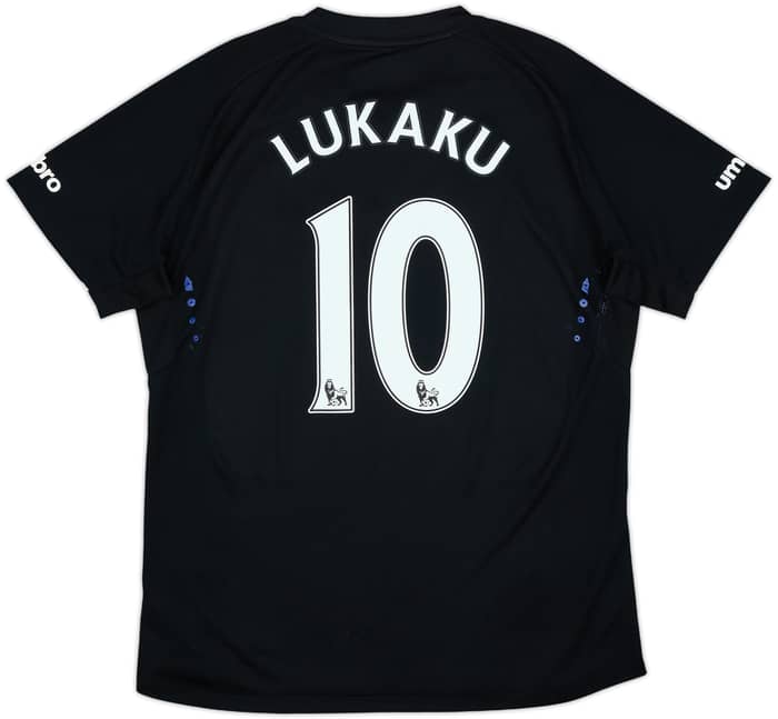 2014-15 Everton Away Shirt Lukaku #10 - 8/10 - (L)