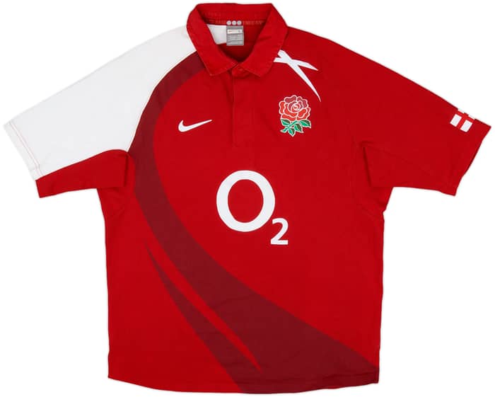 2007-09 England Rugby Away Shirt - 8/10 - (XL)