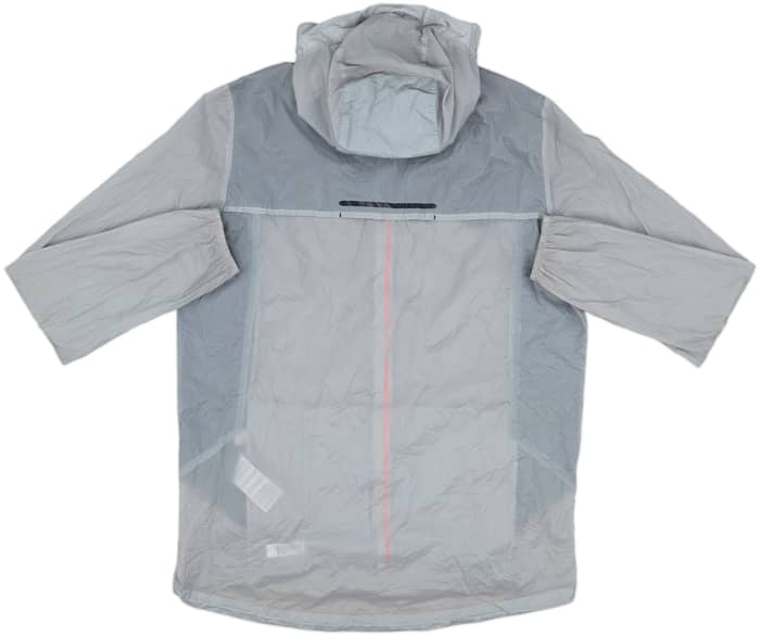 2017-18 Liverpool New Balance Hooded Rain Jacket - 10/10 - (XL)