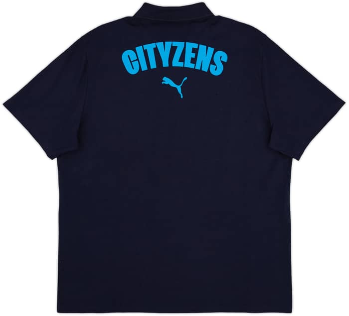 2024-25 Manchester City Puma Polo Shirt - 9/10 - (XL)