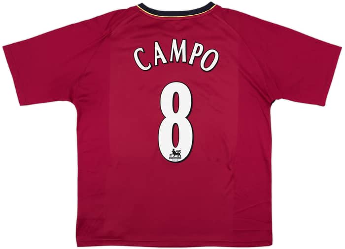 2006-08 Bolton Away Shirt Campo #8 - 6/10 - (XL)