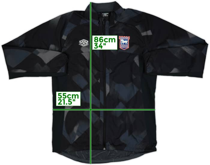 2023-24 Ipswich Umbro Track Jacket - 10/10 - (L)