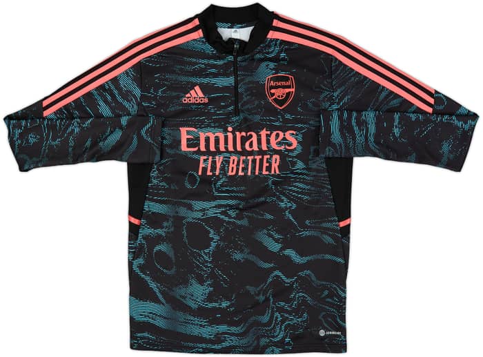 2022-23 Arsenal adidas 1/4 Zip Drill Top - 10/10 - (S)