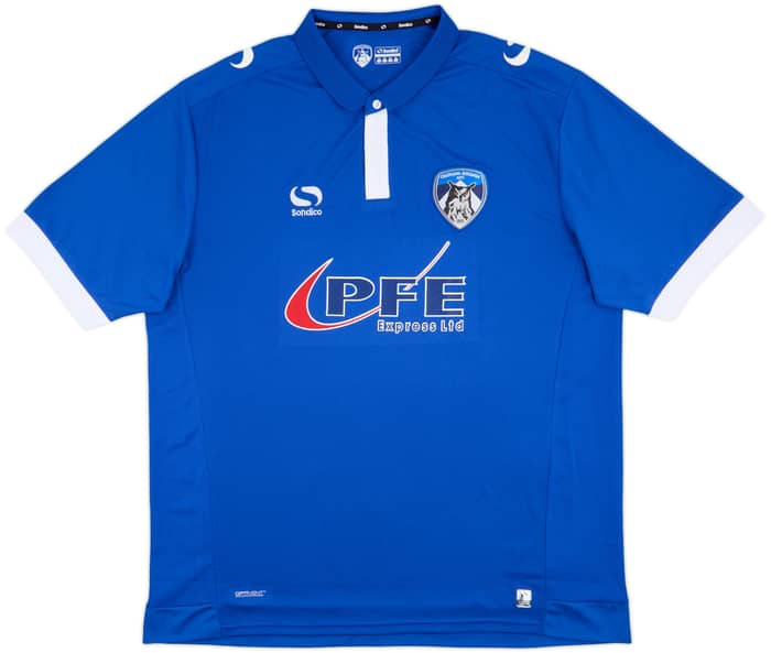 2016-18 Oldham Athletic Home Shirt - 8/10 - (XXL)