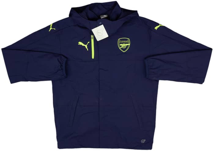 2016-17 Arsenal Puma Hooded Rain Jacket (M)