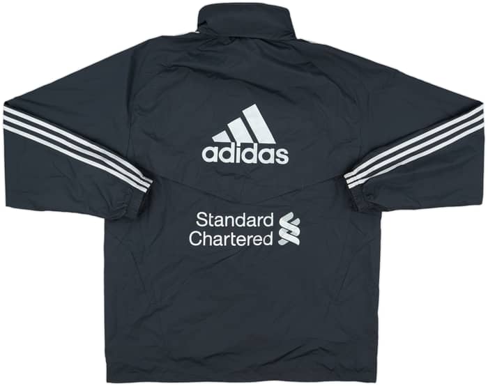 2011-12 Liverpool adidas Hooded Rain Jacket - 9/10 - (XL)