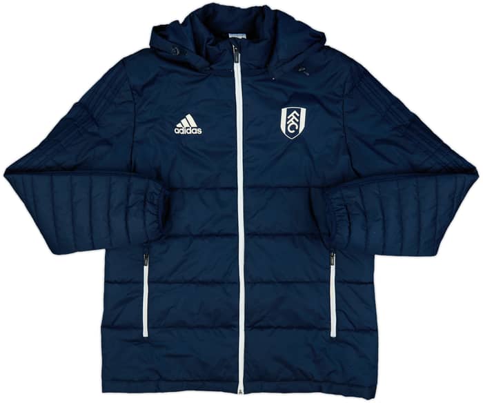 2017-18 Fulham Player Issue adidas Padded Bench Coat - 8/10 - (L)