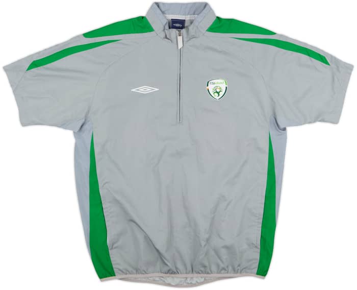 2006-08 Ireland Umbro 1/4 Zip Training S/S Top - 9/10 - (L)