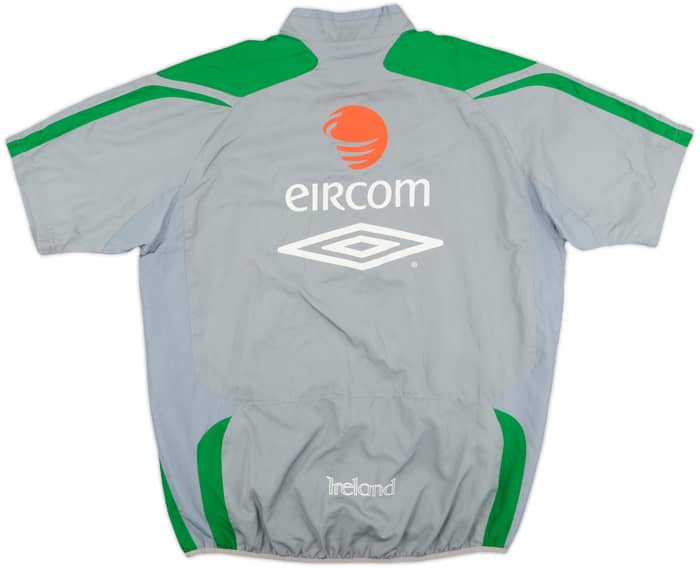 2006-08 Ireland Umbro 1/4 Zip Training S/S Top - 9/10 - (L)